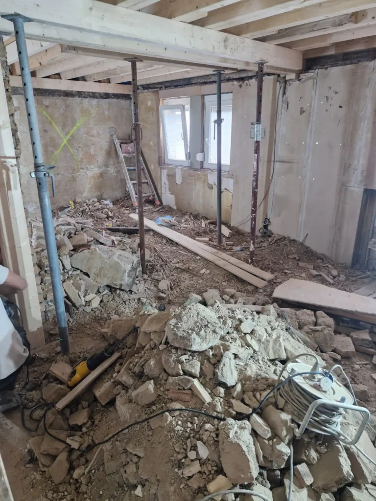 Kompletny remont budynku — od rozbiórek po wykończenie